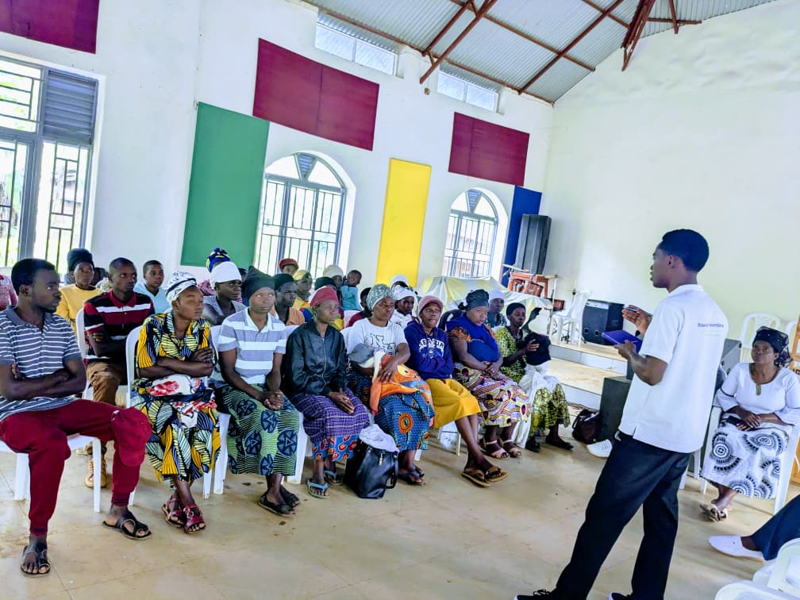 Educators with children in classroom